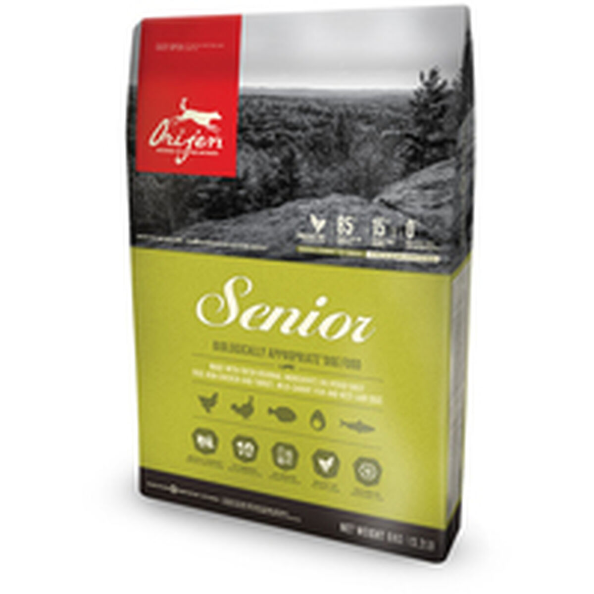 Pienso Orijen Senior Pollo Pavo Pescado 6 Kg