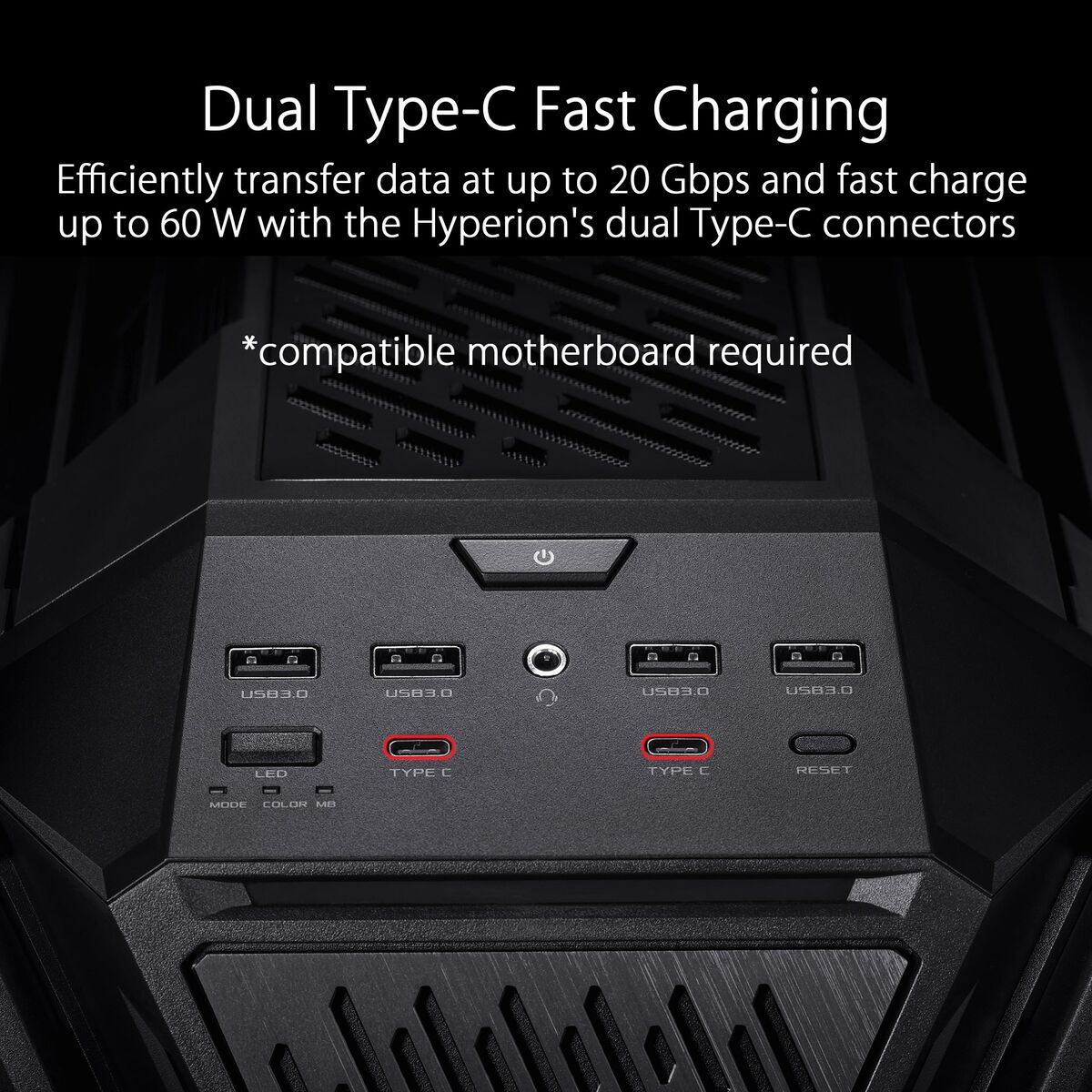 Caja Semitorre ATX Asus 90DC00F0-B39020 Blanco Negro