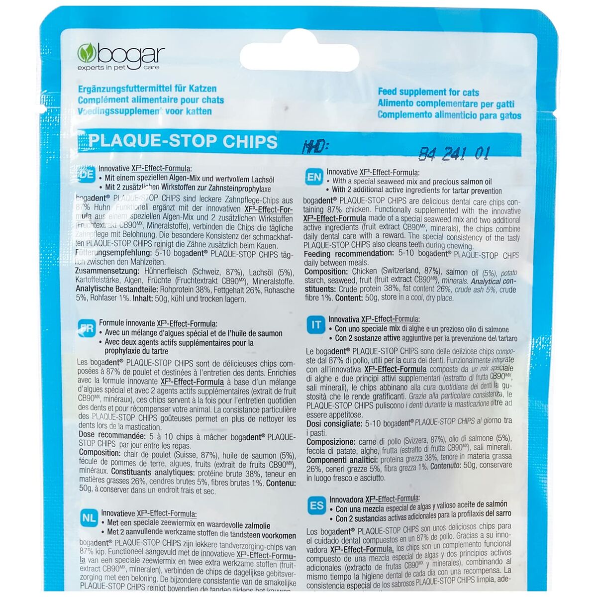 Snack para Gatos Bogar Pollo 50 g