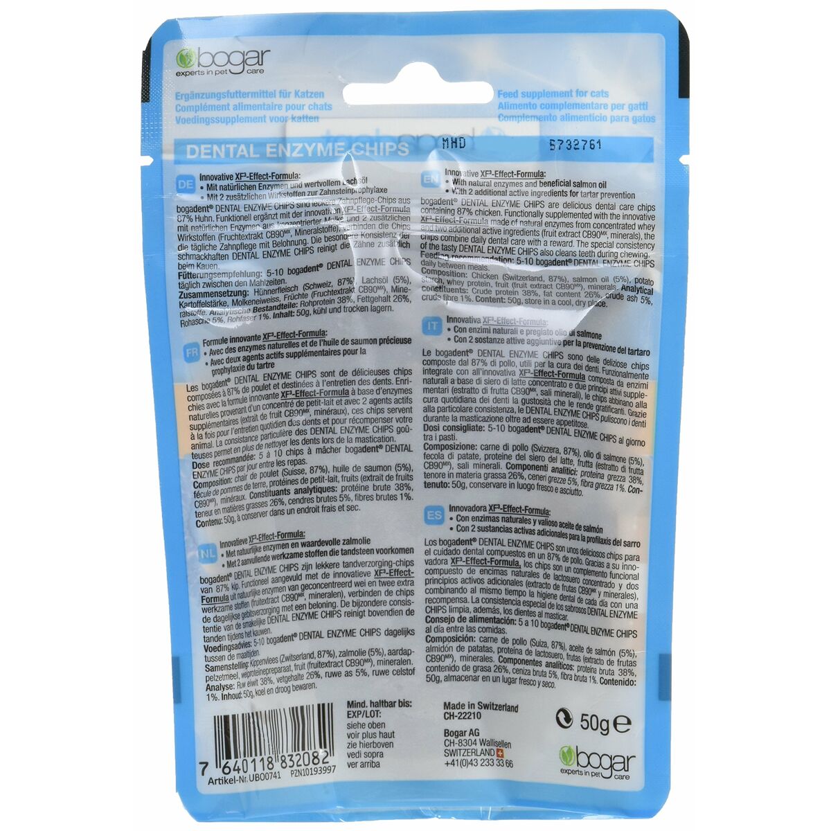 Snack para Gatos Bogar Pollo 50 g