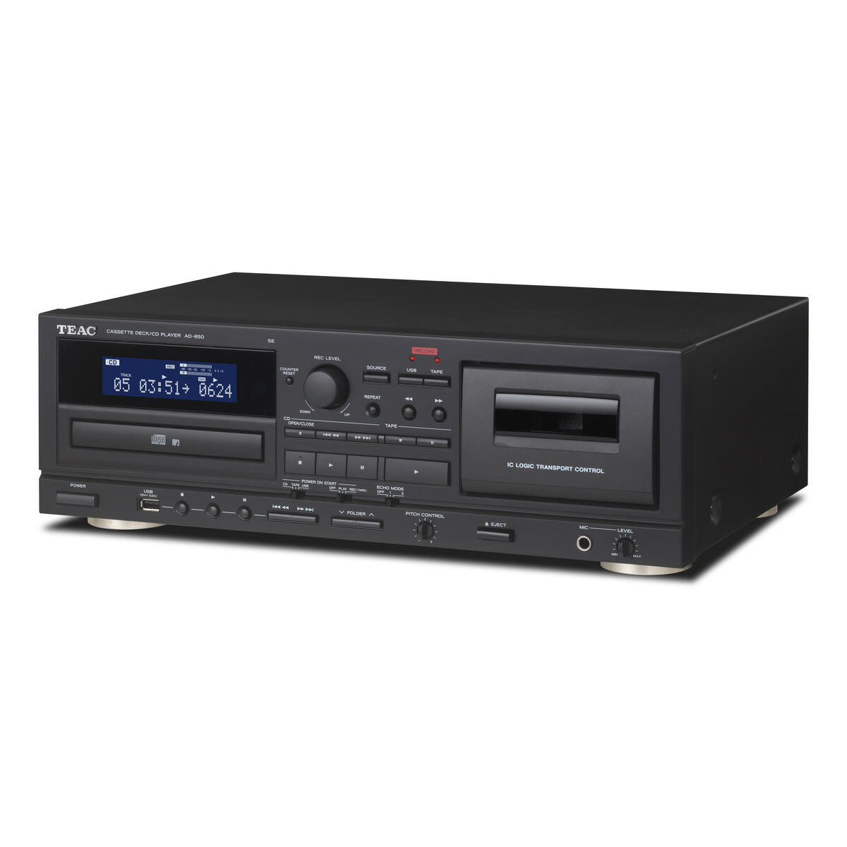Radio CD Teac AD-850-SE/B