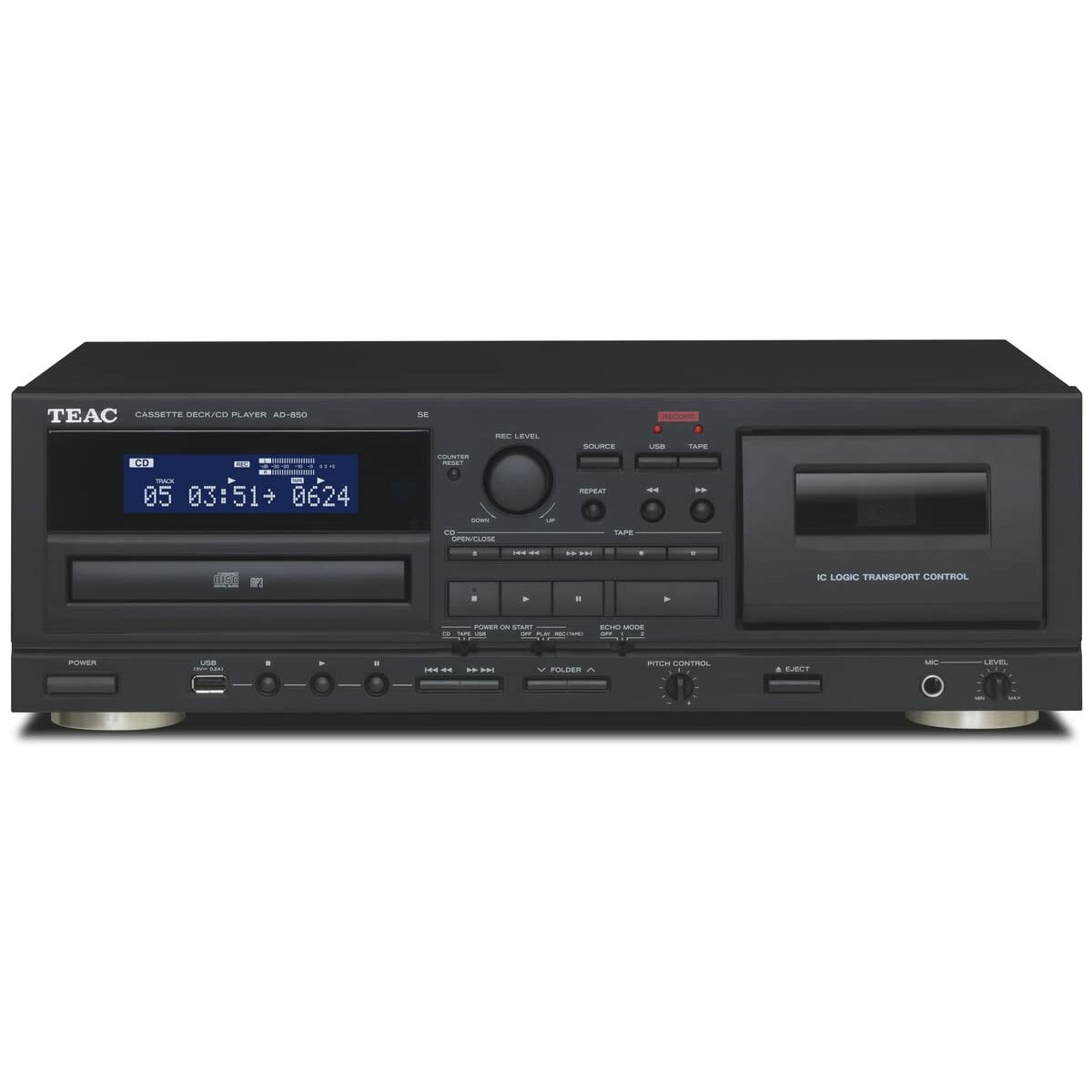 Radio CD Teac AD-850-SE/B