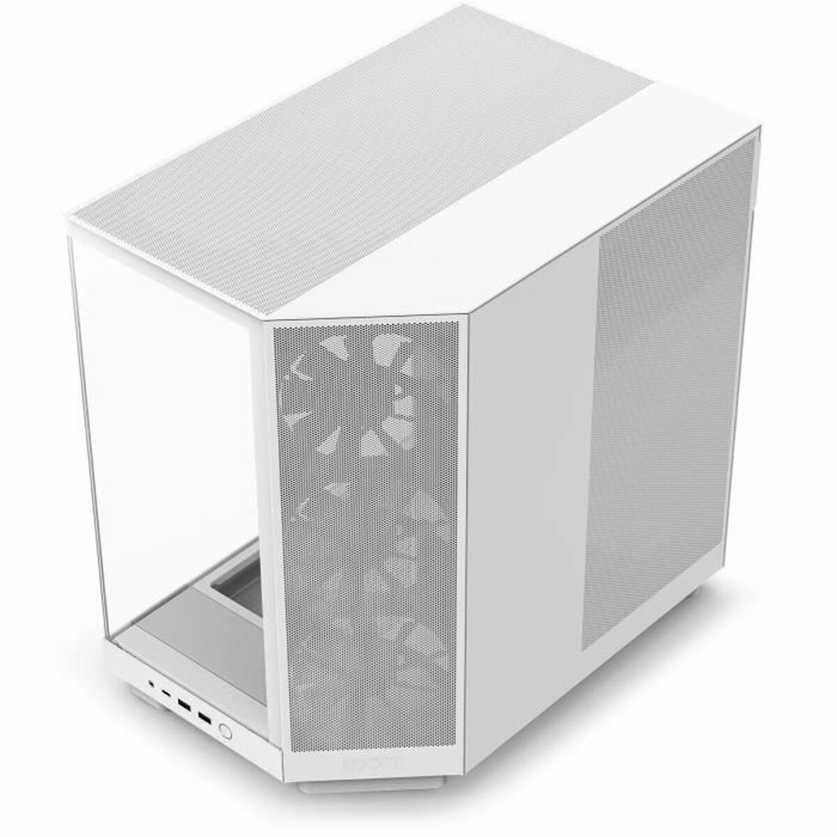 Caja Semitorre ATX NZXT CC-H61FW-01 Blanco