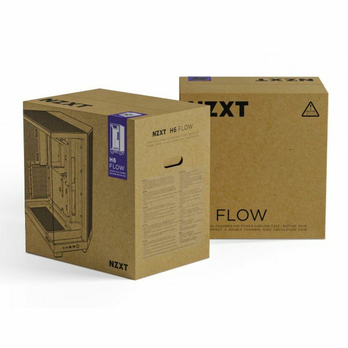 Caja Semitorre ATX NZXT CC-H61FW-01 Blanco