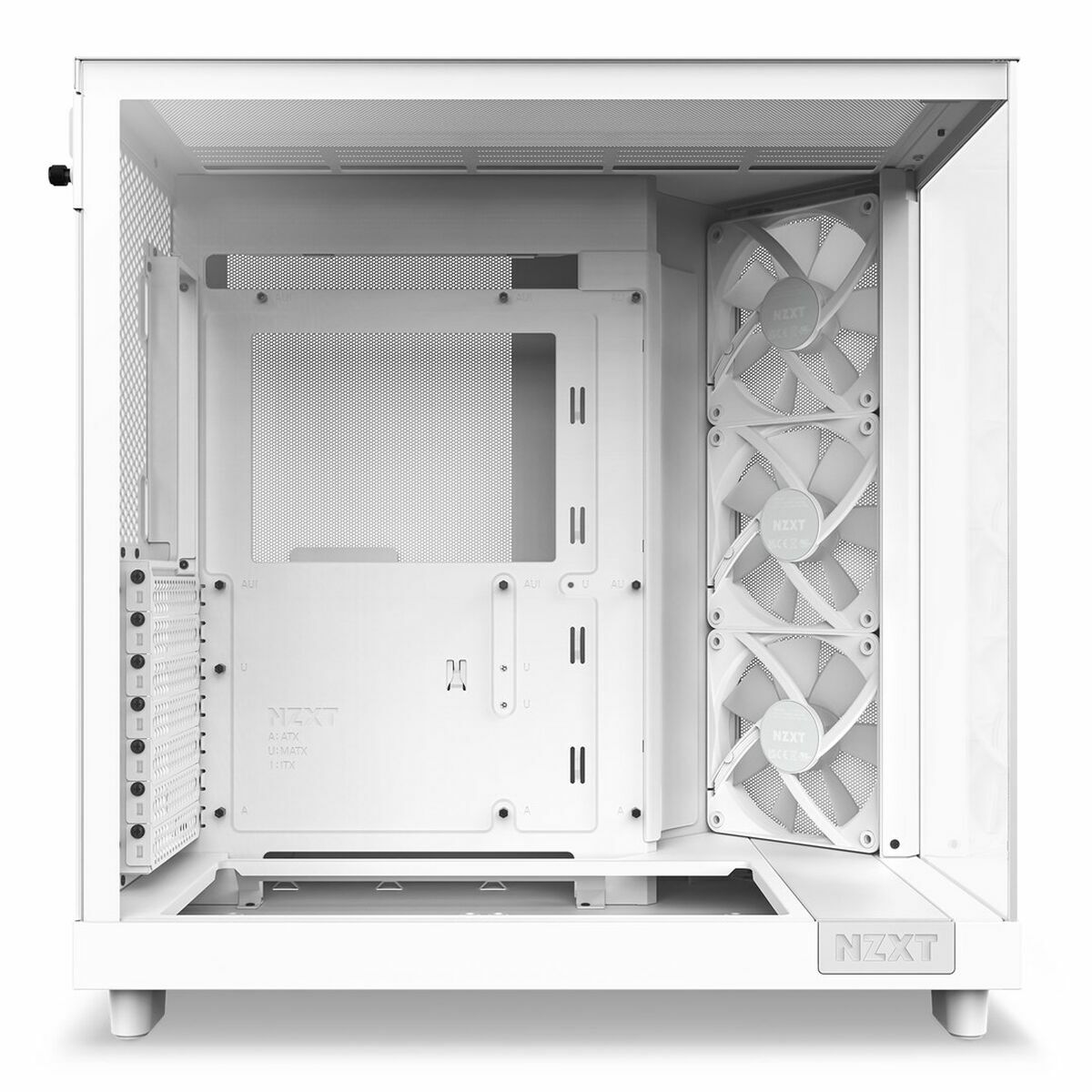 Caja Semitorre ATX NZXT CC-H61FW-R1 Blanco