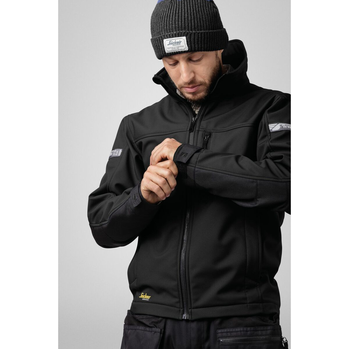 Chaqueta de trabajo Snickers Workwear Negro