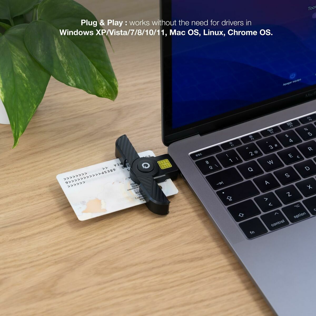 Lector de Tarjetas TooQ TQR-3011B