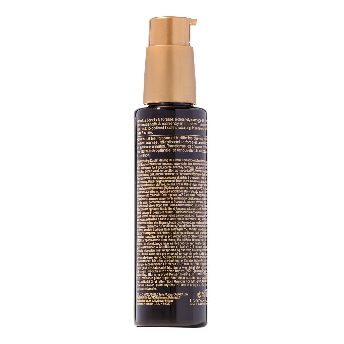 Crema de Peinado L'ANZA Keratin Healing Oil 100 ml