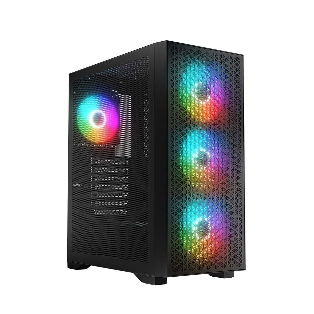 Caja Semitorre ATX Logic AT-DART-PRO-ARGB-10 Negro