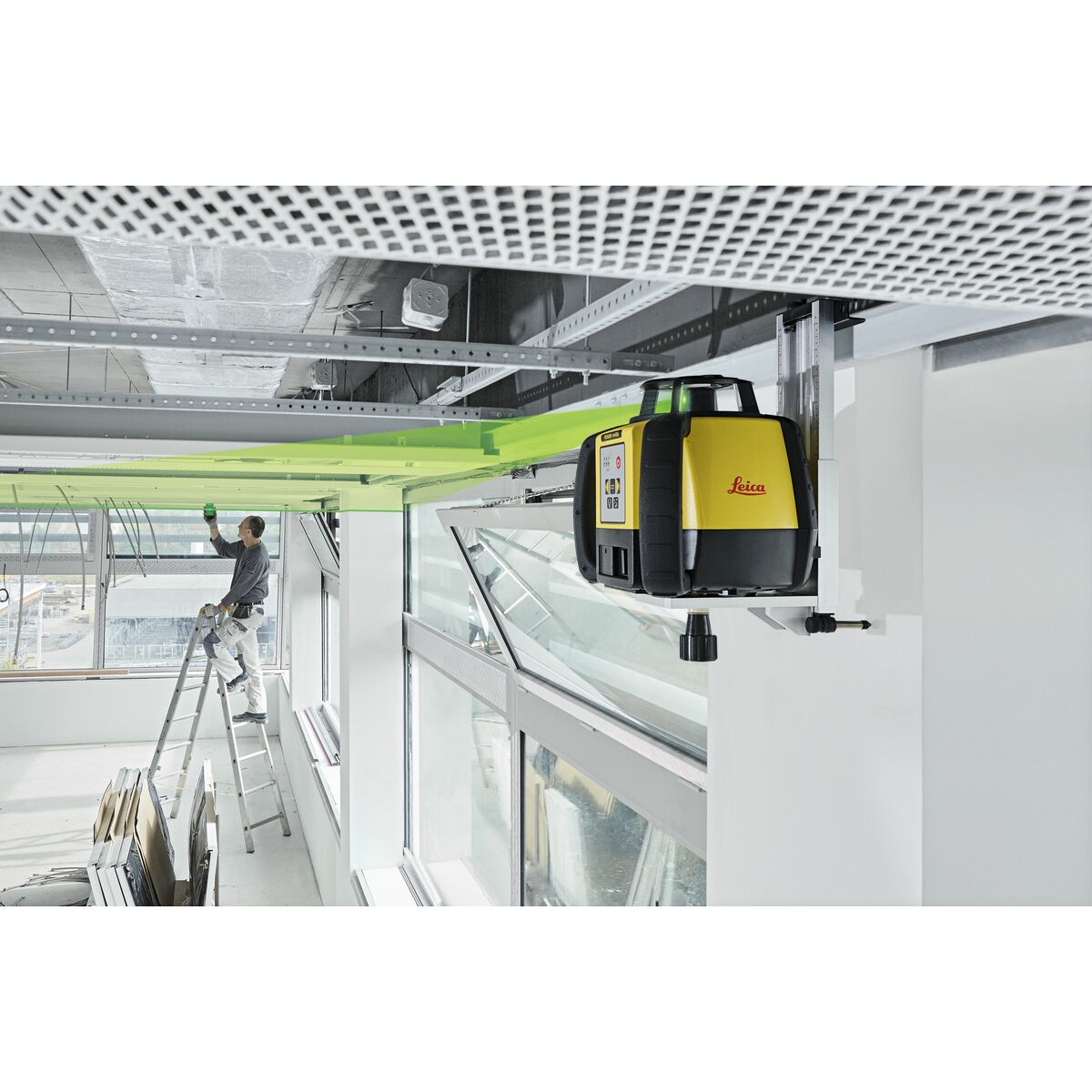 Nivel láser giratorio Leica Geosystems Rugby 640