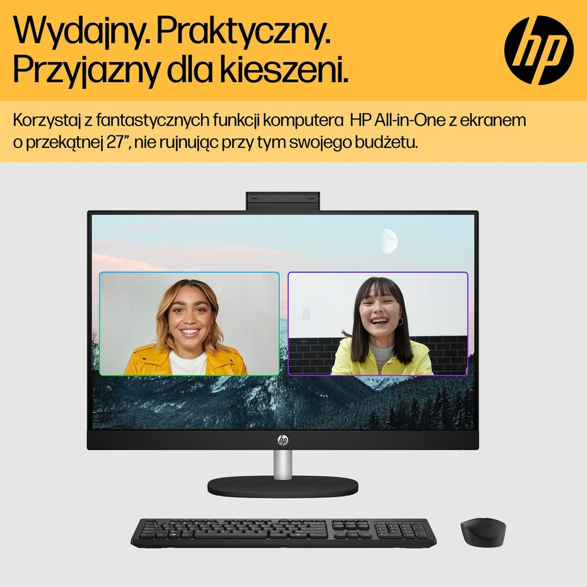 All in One HP 9U2K4EA 27" AMD Ryzen 7 7730U AMD RYZEN™ 7 7730U 16 GB RAM 512 GB SSD