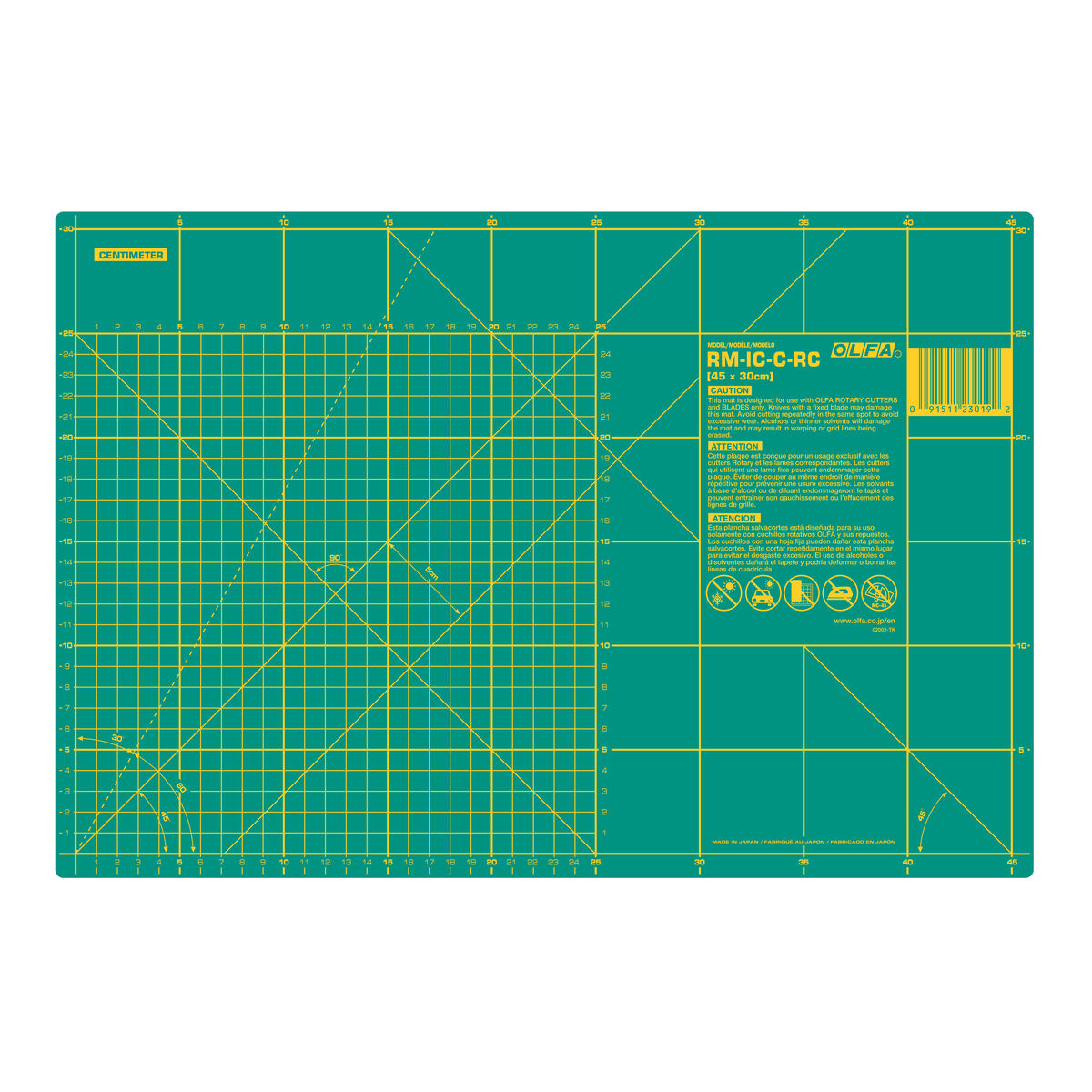 Plancha de corte Olfa 63,2 x 47 cm