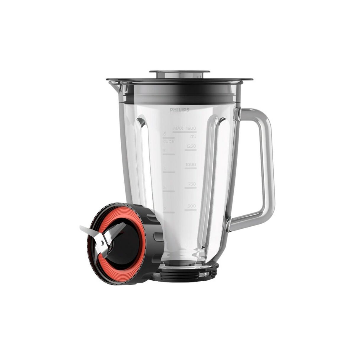 Batidora de Vaso Philips HR3030/00 Negro 1200 W 2 L