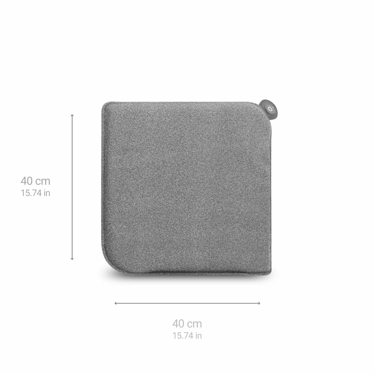 Manta Eléctrica Medisana 60276 Gris Poliéster Fieltro