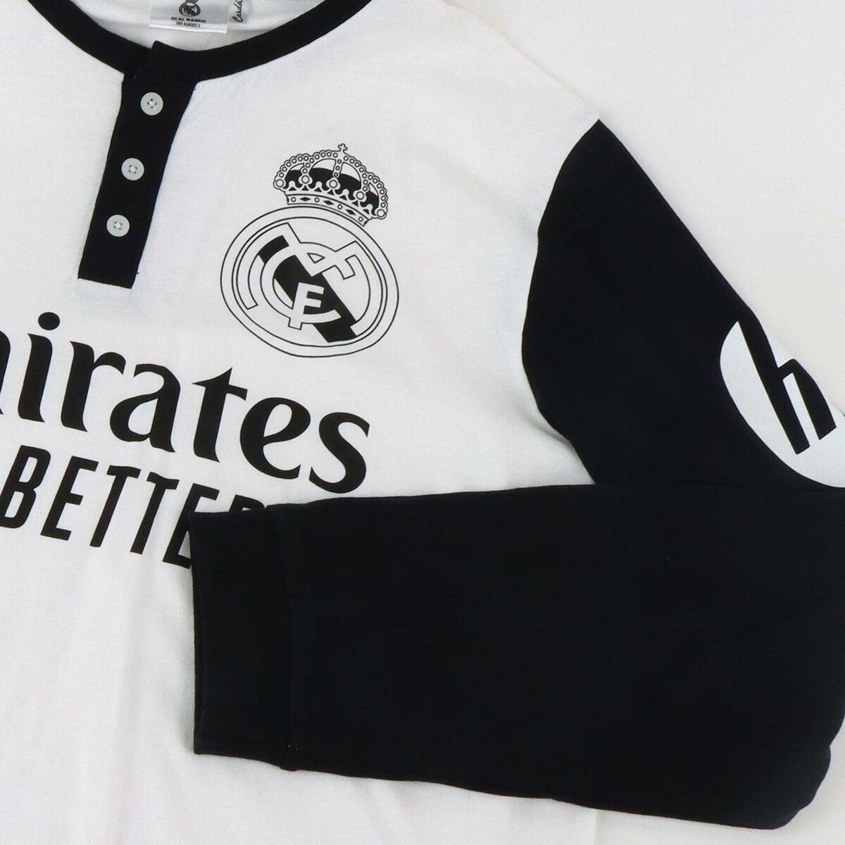 Pijama Infantil Real Madrid C.F. Blanco