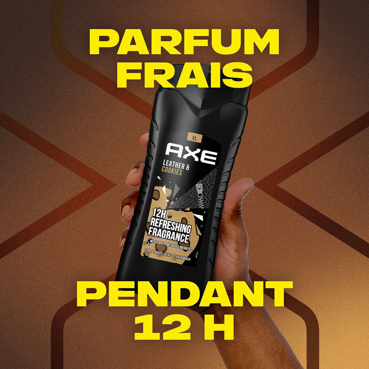 Gel de Ducha Axe AXE LEATHER & COOKIES 400 ml