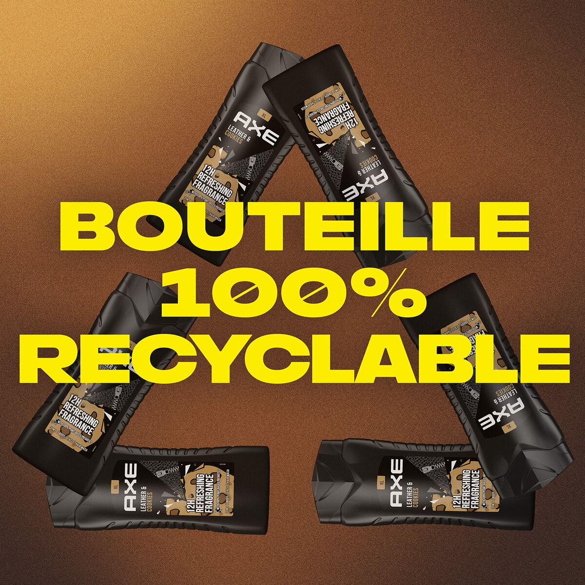 Gel de Ducha Axe AXE LEATHER & COOKIES 400 ml