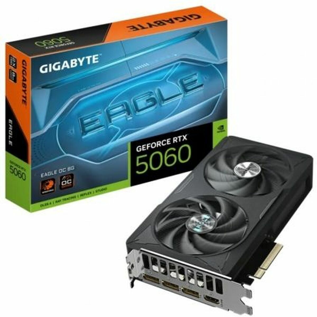 Tarjeta Gráfica Gigabyte 9VN5060EO-00-G10 GEFORCE RTX 5060 8 GB GDDR7