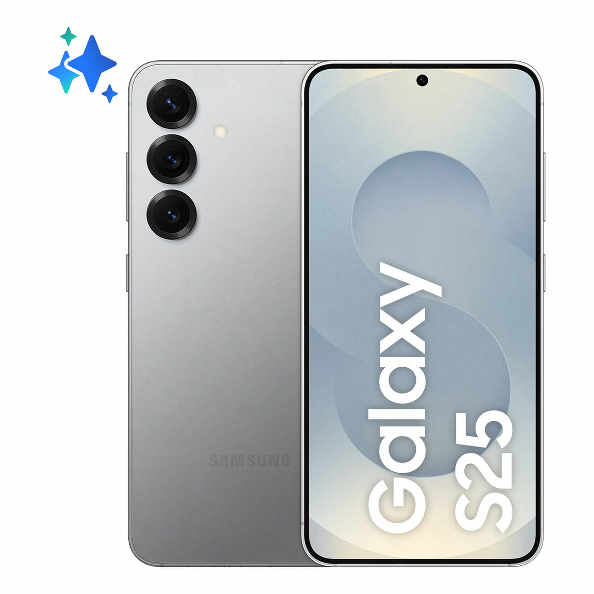 Smartphone Samsung SM-S931BZSGEUE 6,2" Qualcomm Snapdragon 8 Elite 12 GB RAM 128 GB 256 GB Gris Plateado