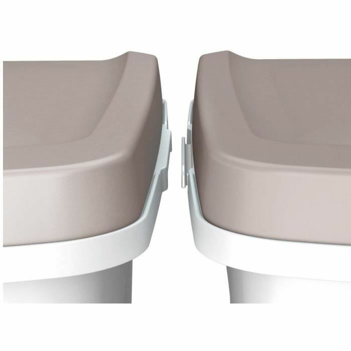 Bote de comida para mascotas Kerbl Blanco Marrón 15 L