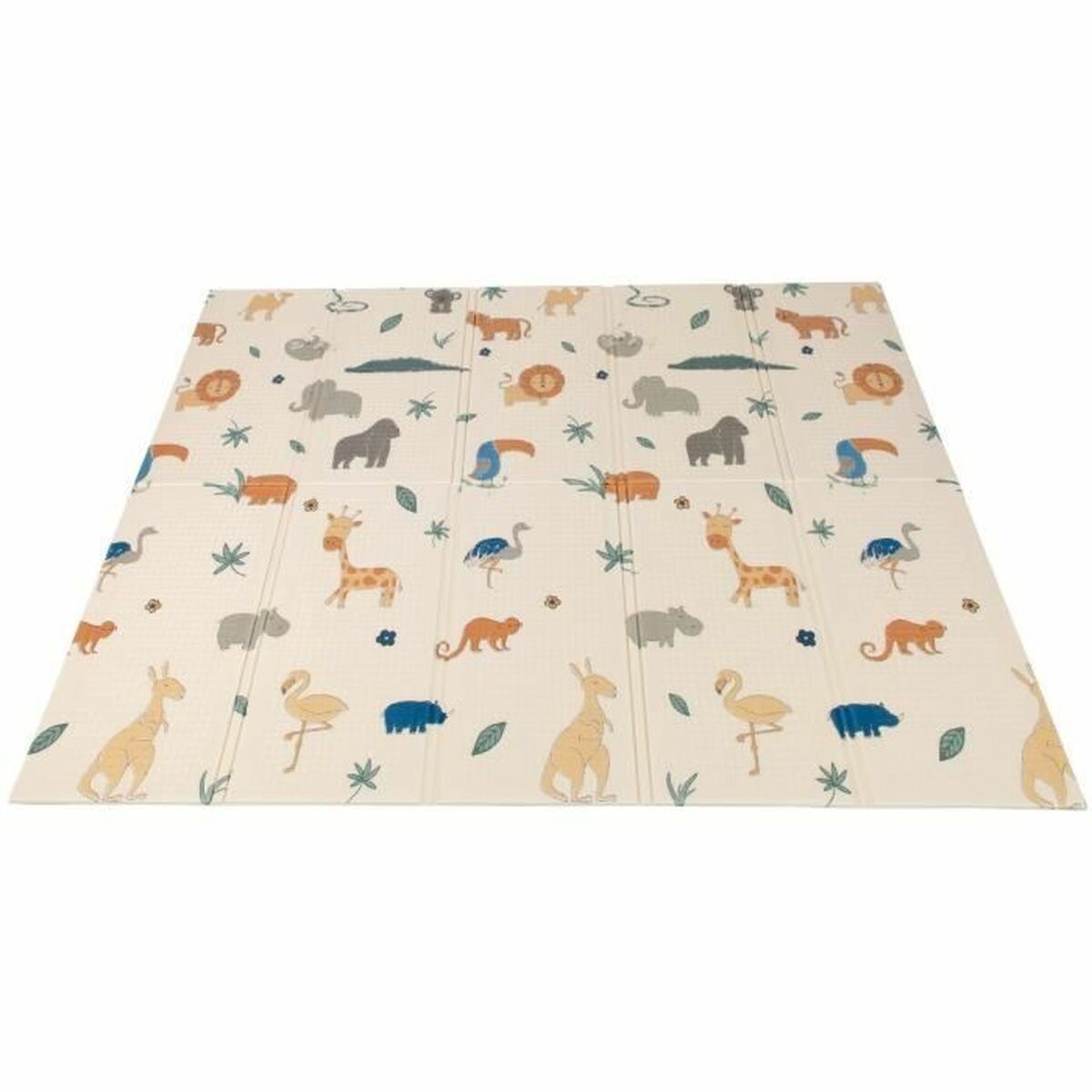 Alfombra de juego Nûby Polietileno Safari 200 x 150 x 1 cm