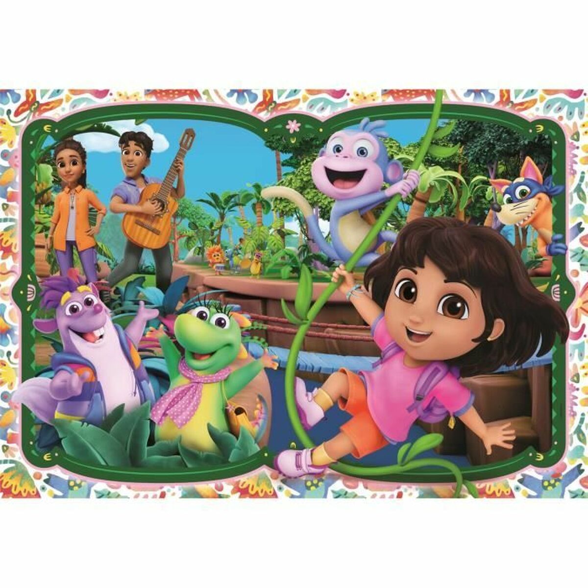 Puzzle Clementoni Dora 62 x 42 cm 104 Piezas
