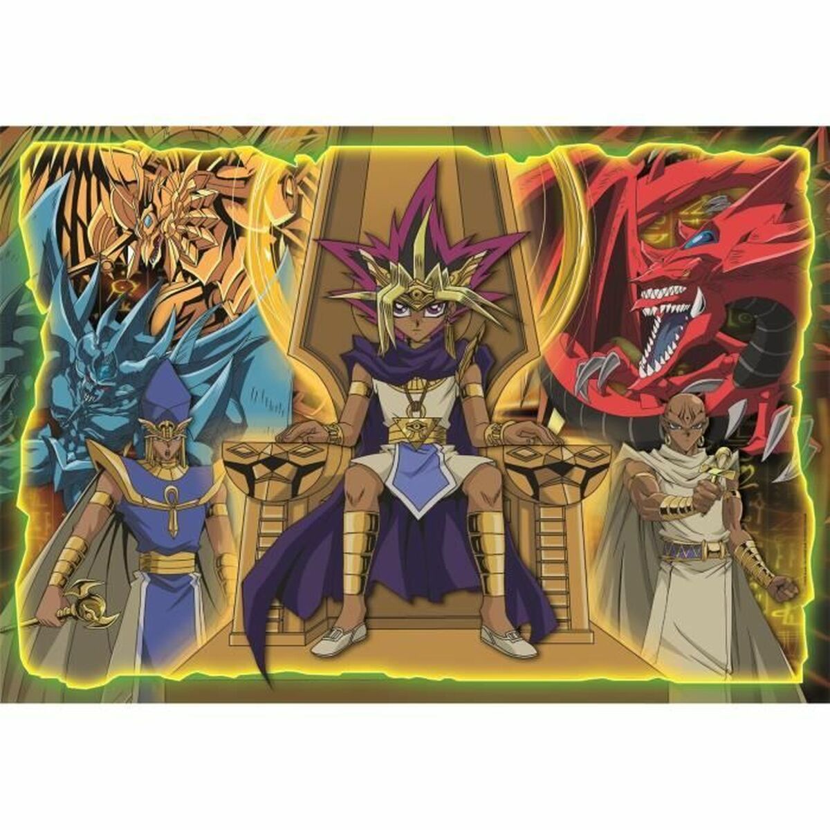 Puzzle Clementoni Yu-Gi-Oh! 49 x 36 cm 500 Piezas