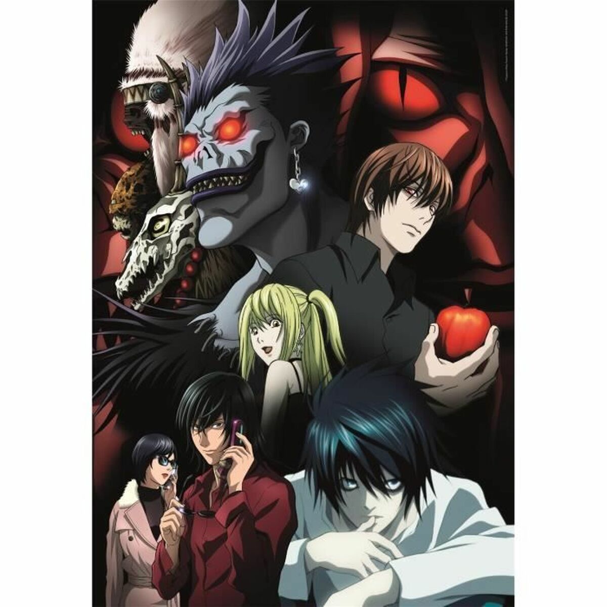 Puzzle Clementoni Death Note 70 x 50 cm 1000 Piezas