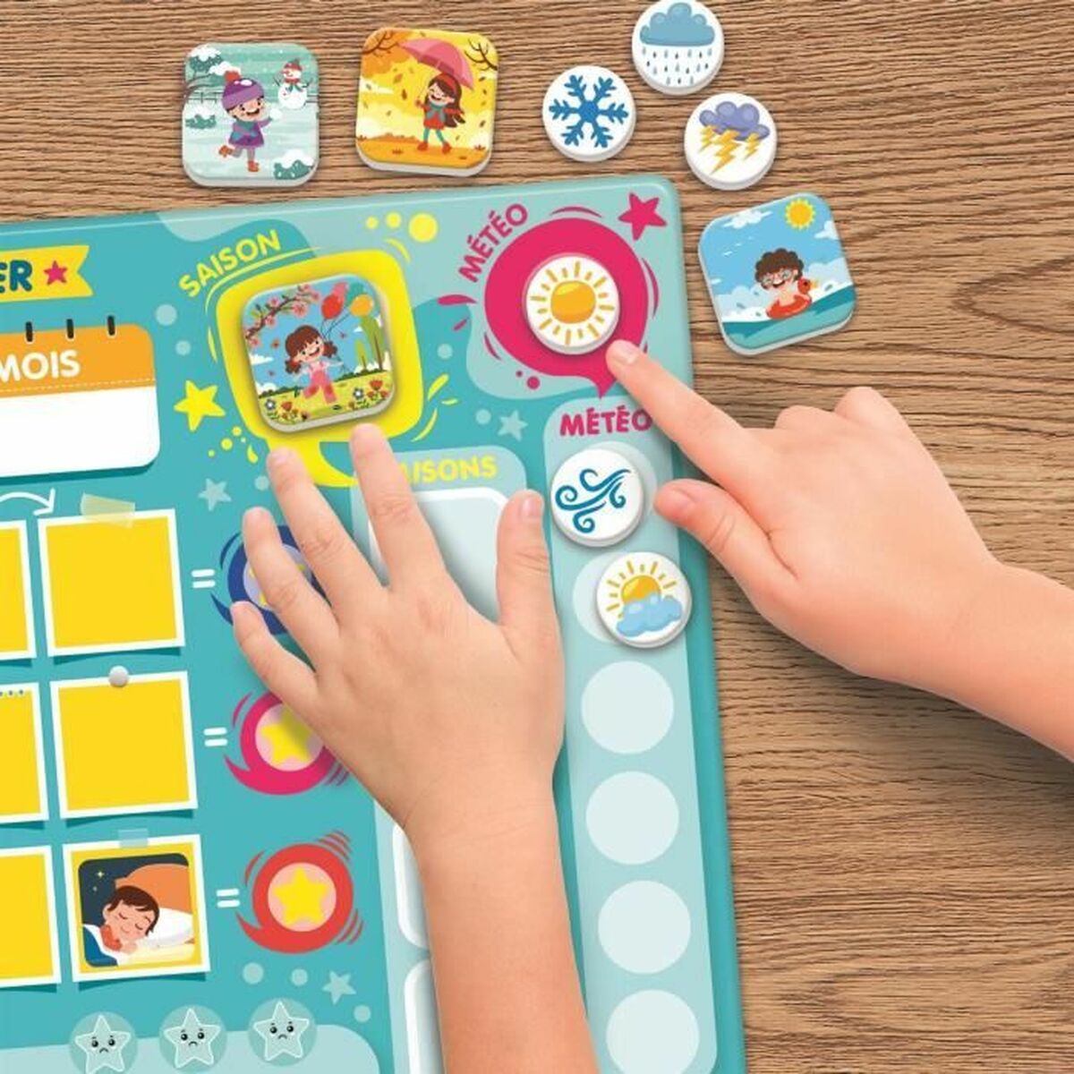 Calendario Clementoni Magnético 70 piezas