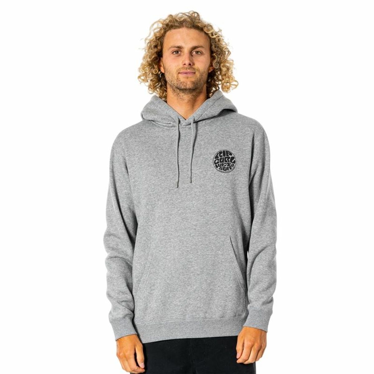 Sudadera con Capucha Hombre Rip Curl Wetsuit Icon Gris