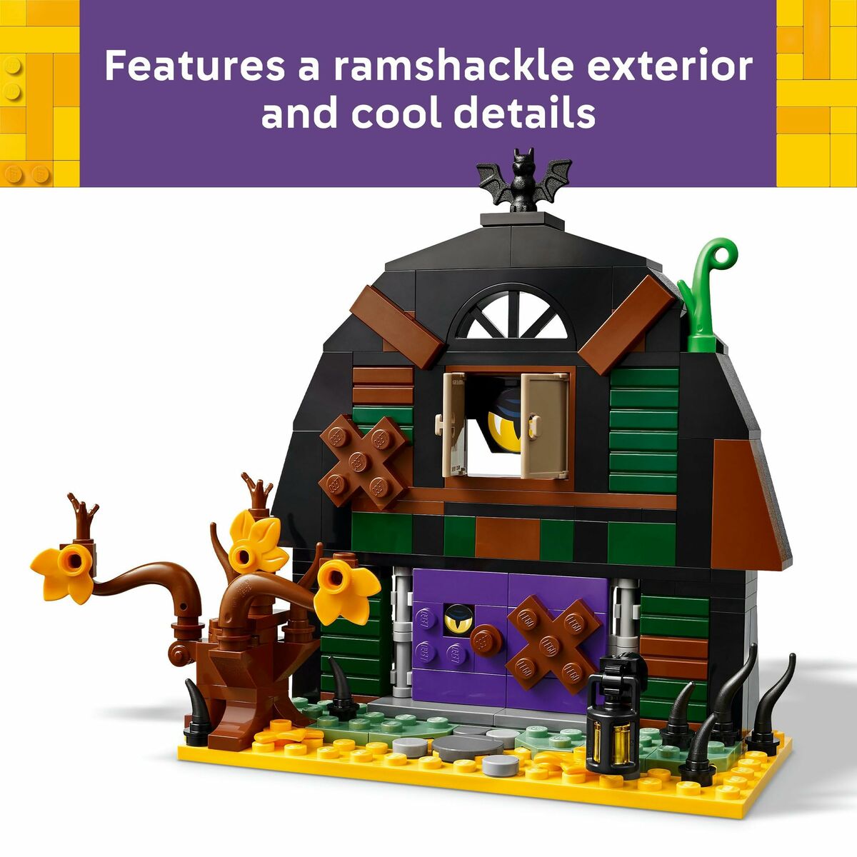 Juego de Construcción Lego 40721 Halloween Barn 205 Piezas
