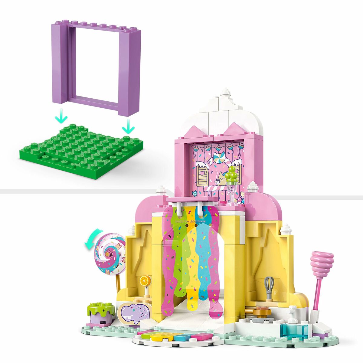 Juego de Construcción Lego 11205 Sweet Treat Mountain and Kitty Garden 263 Piezas