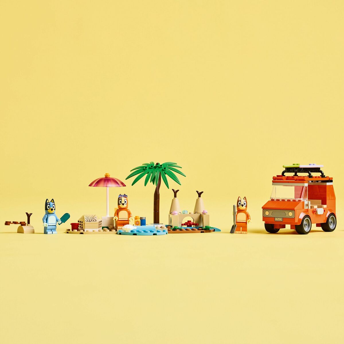 Juego de Construcción Lego 11202 Bluey's Beach & Family Car Trip 133 Piezas