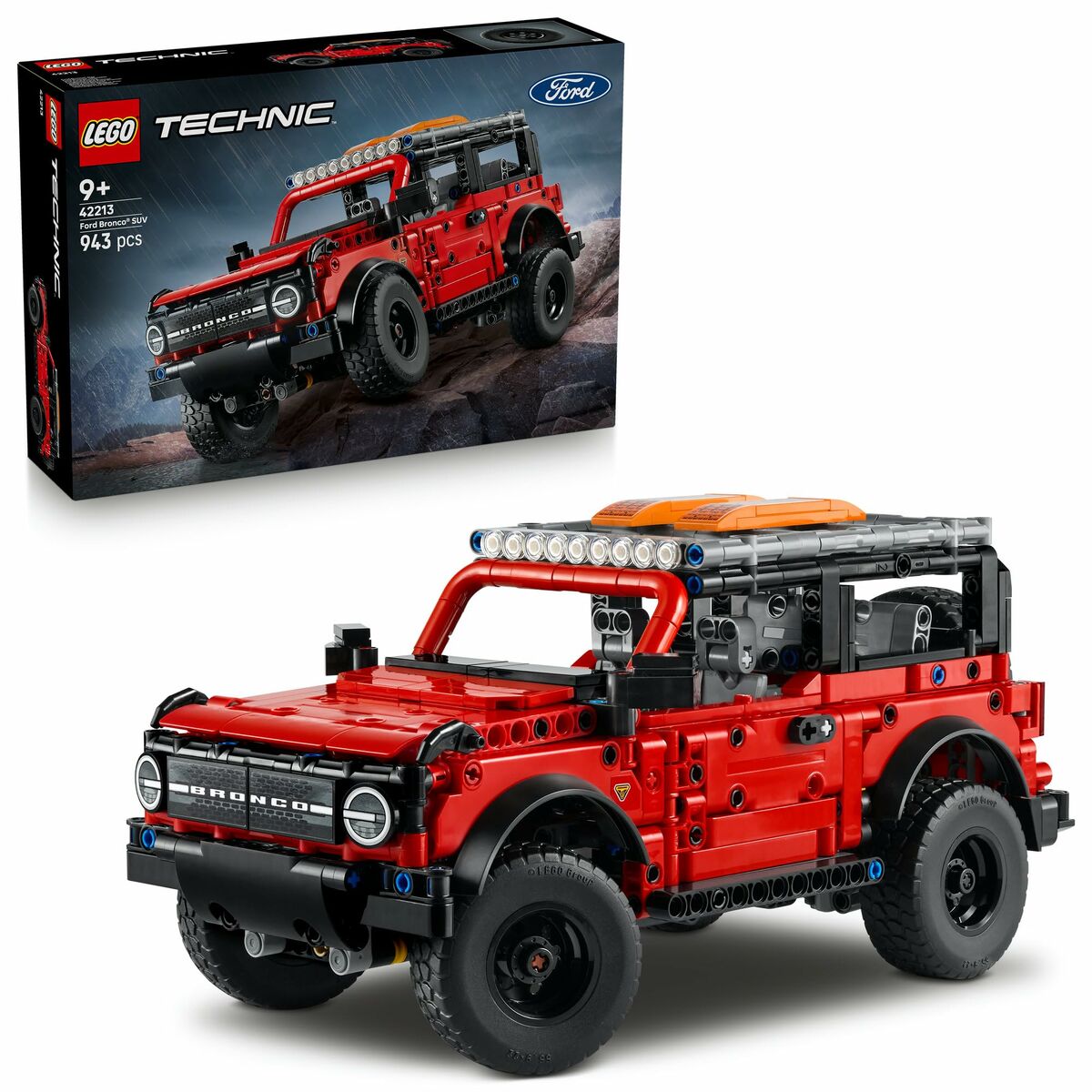 Juego de Construcción Lego 42213 Ford Bronco SUV 943 Piezas
