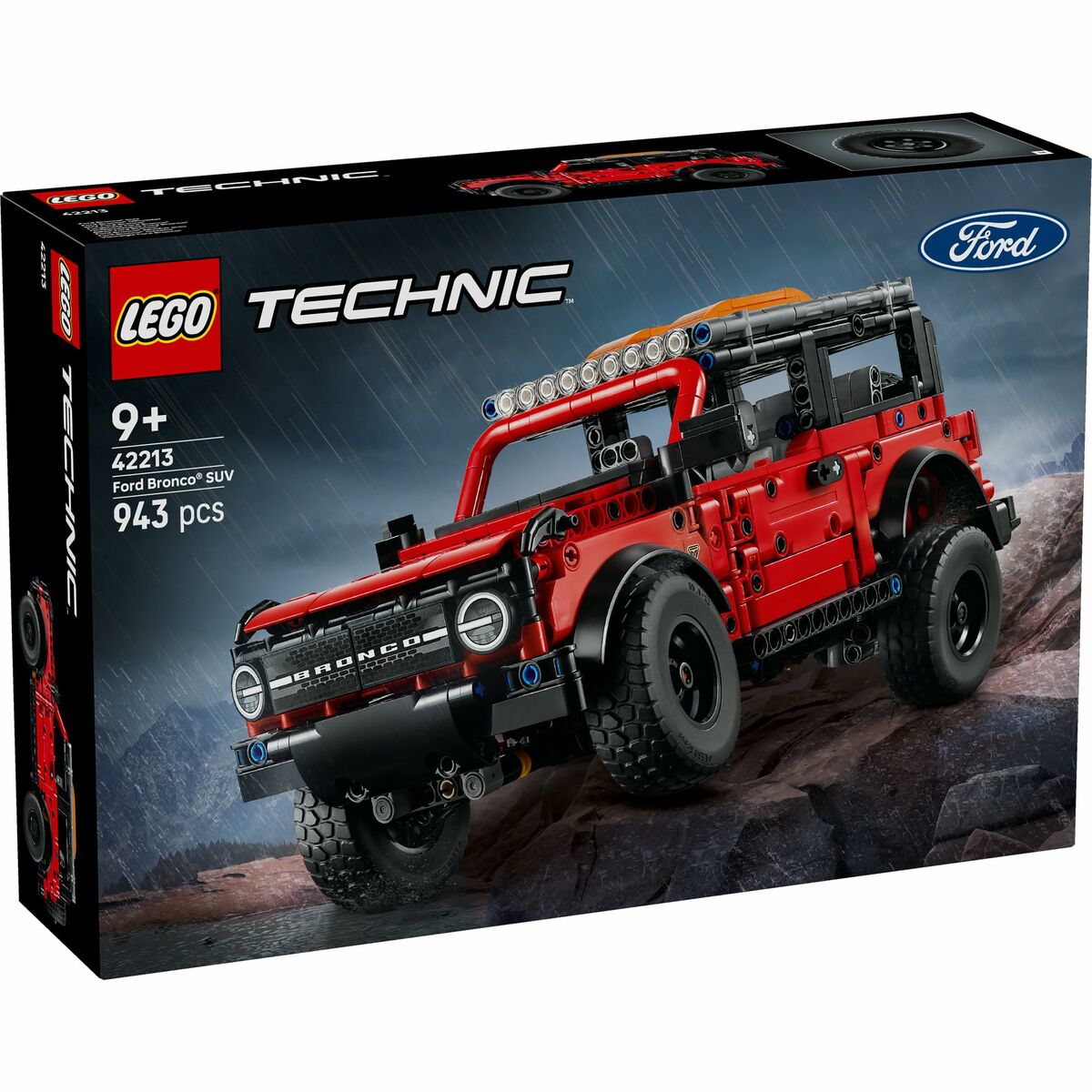 Juego de Construcción Lego 42213 Ford Bronco SUV 943 Piezas