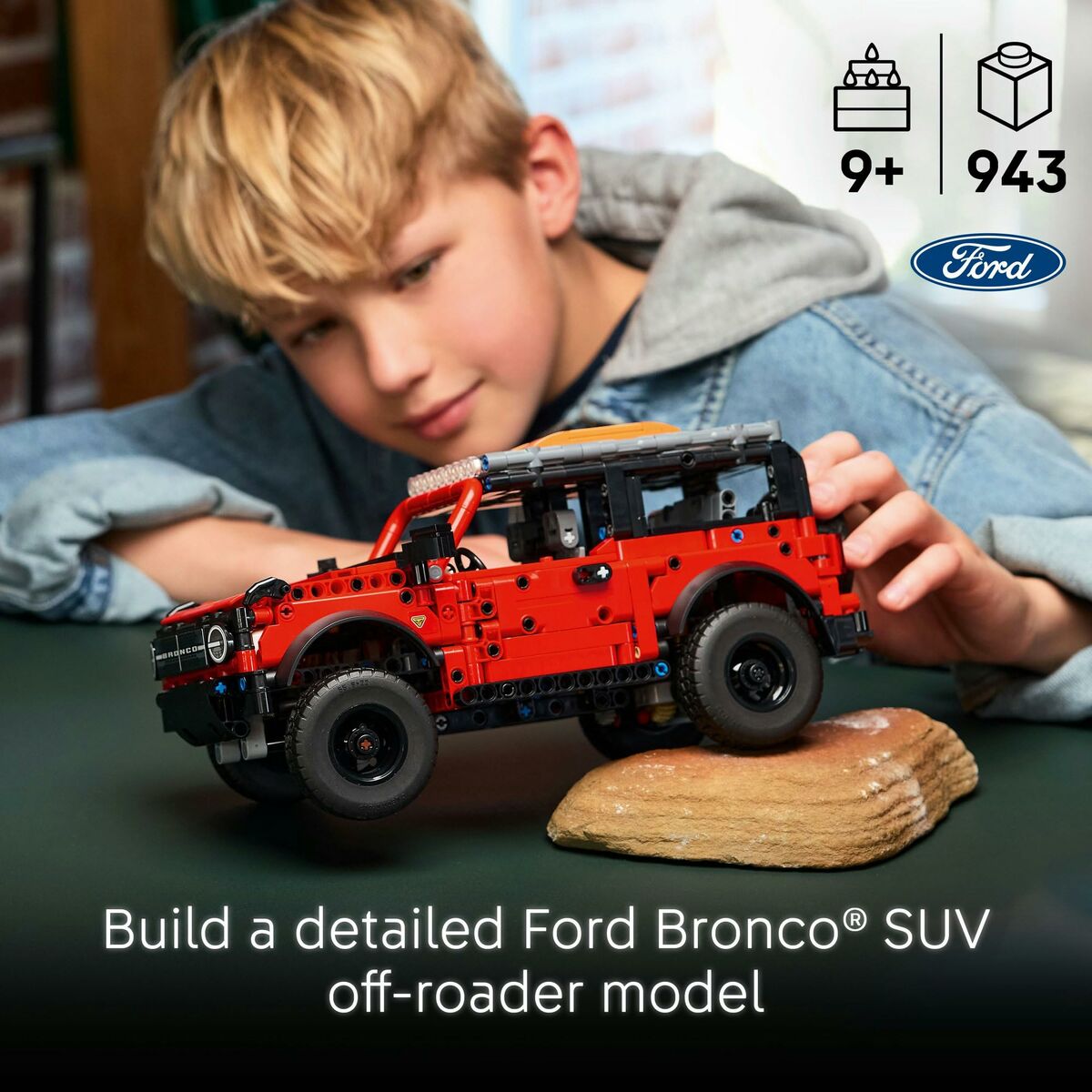 Juego de Construcción Lego 42213 Ford Bronco SUV 943 Piezas
