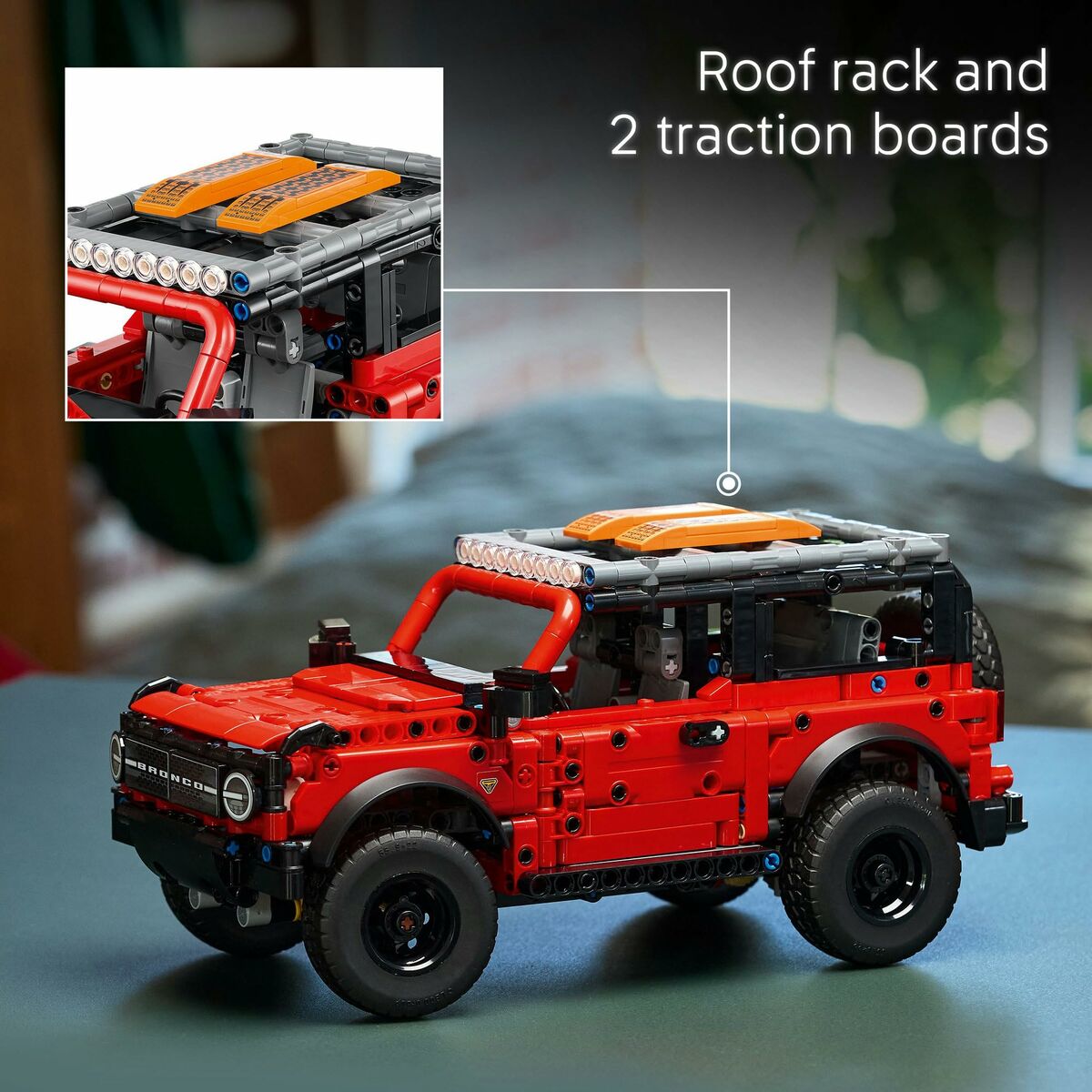 Juego de Construcción Lego 42213 Ford Bronco SUV 943 Piezas