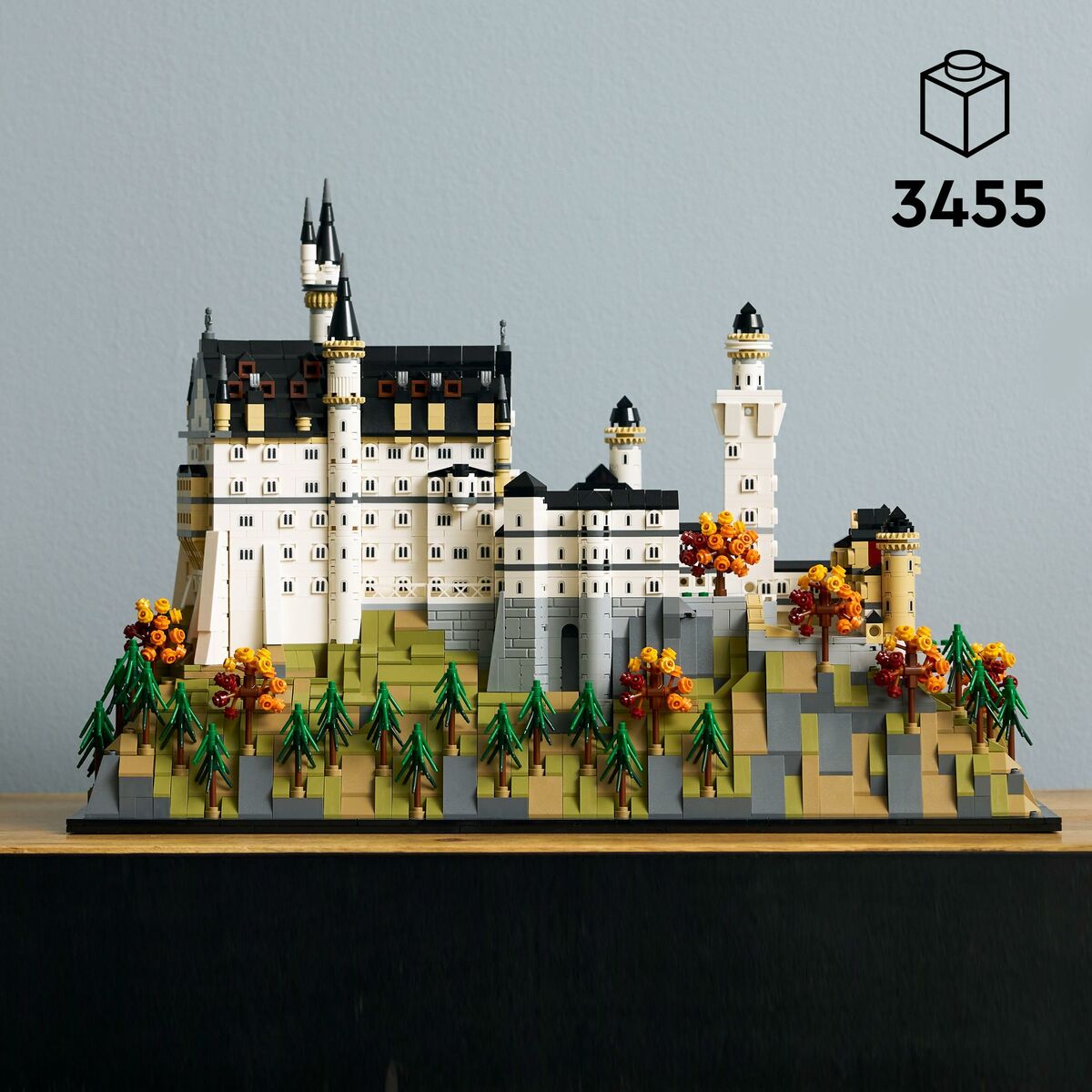 Juego de Construcción Lego 21063 Neuschwanstein Castle 3455 Piezas