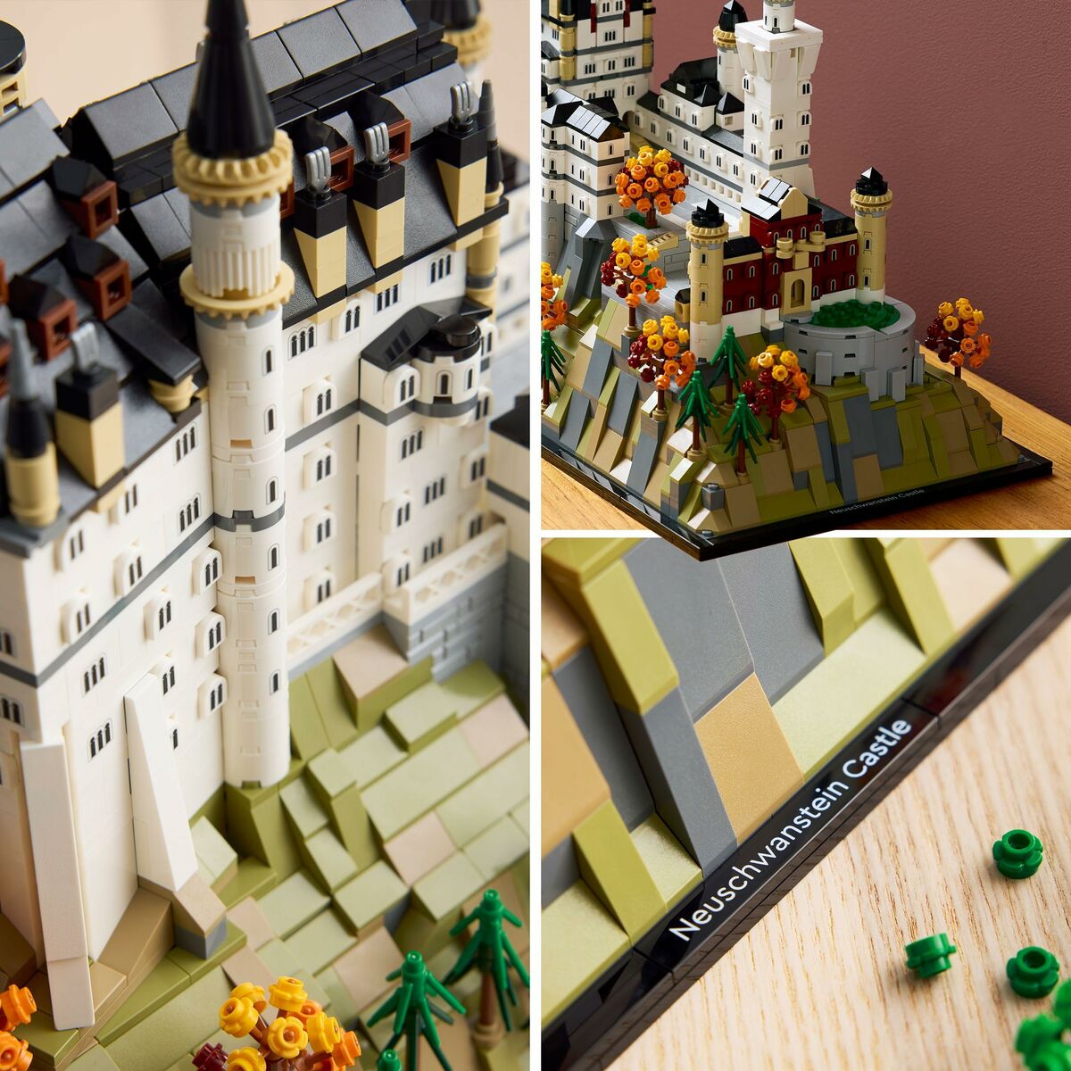 Juego de Construcción Lego 21063 Neuschwanstein Castle 3455 Piezas