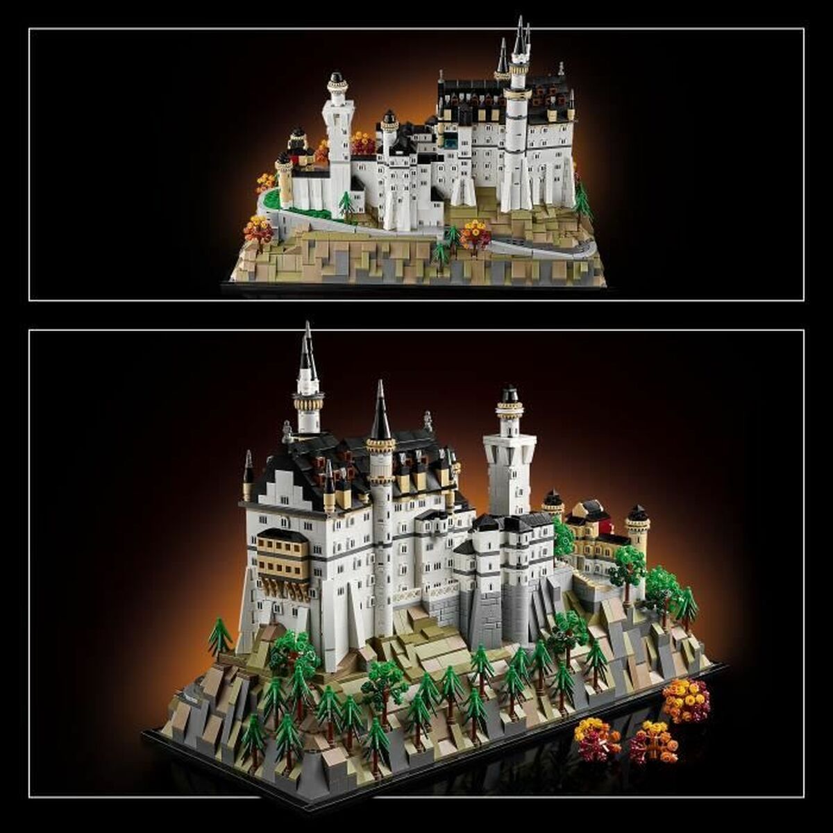 Juego de Construcción Lego 21063 Neuschwanstein Castle 3455 Piezas