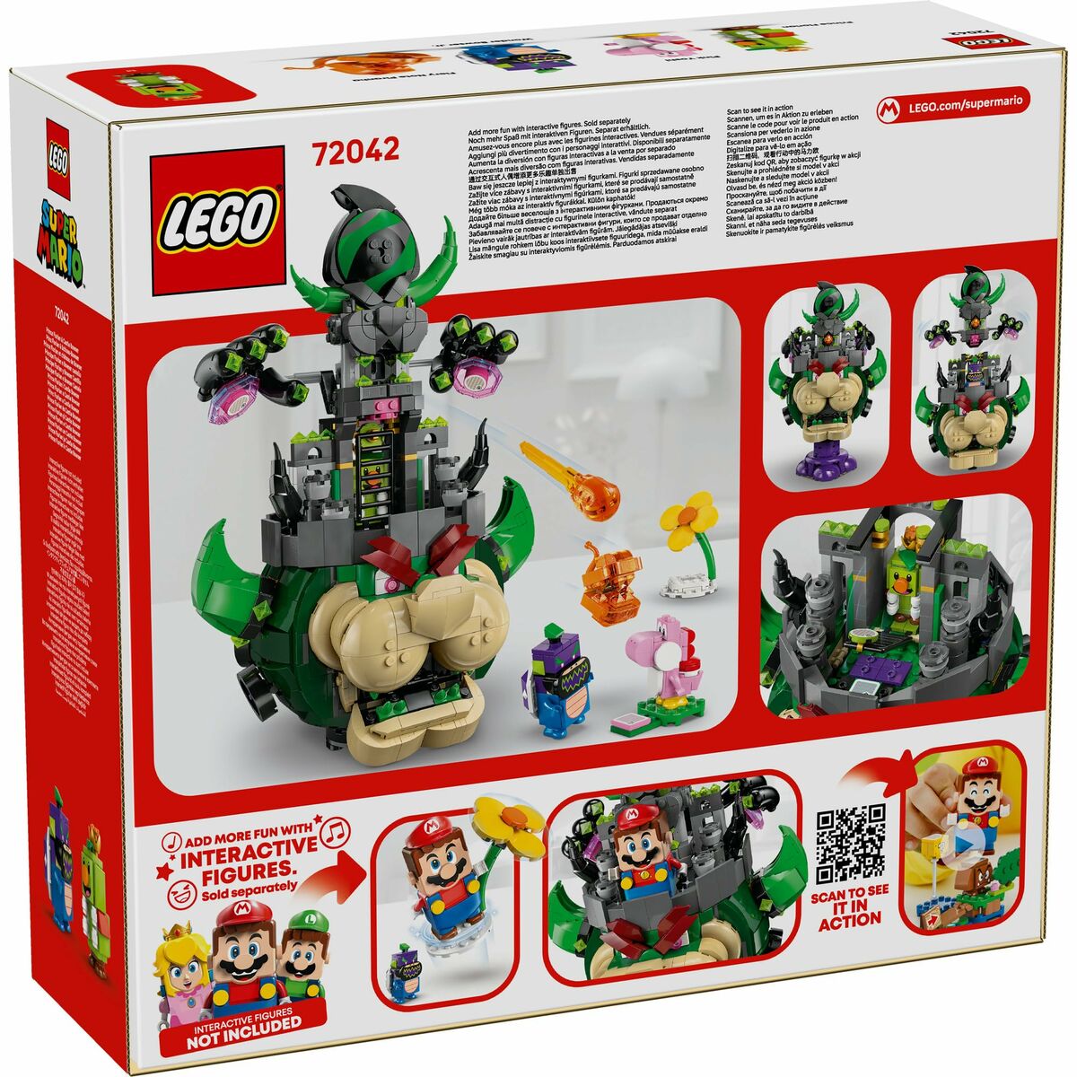 Juego de Construcción Lego 72042 Prince Florian and Castle Bowser 1251 Piezas