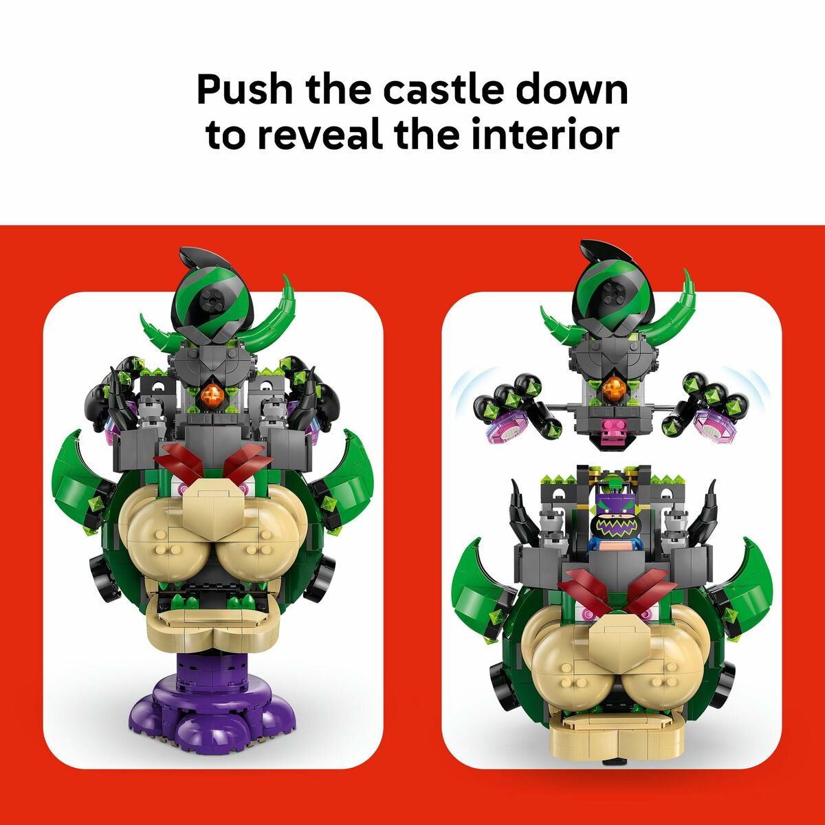 Juego de Construcción Lego 72042 Prince Florian and Castle Bowser 1251 Piezas
