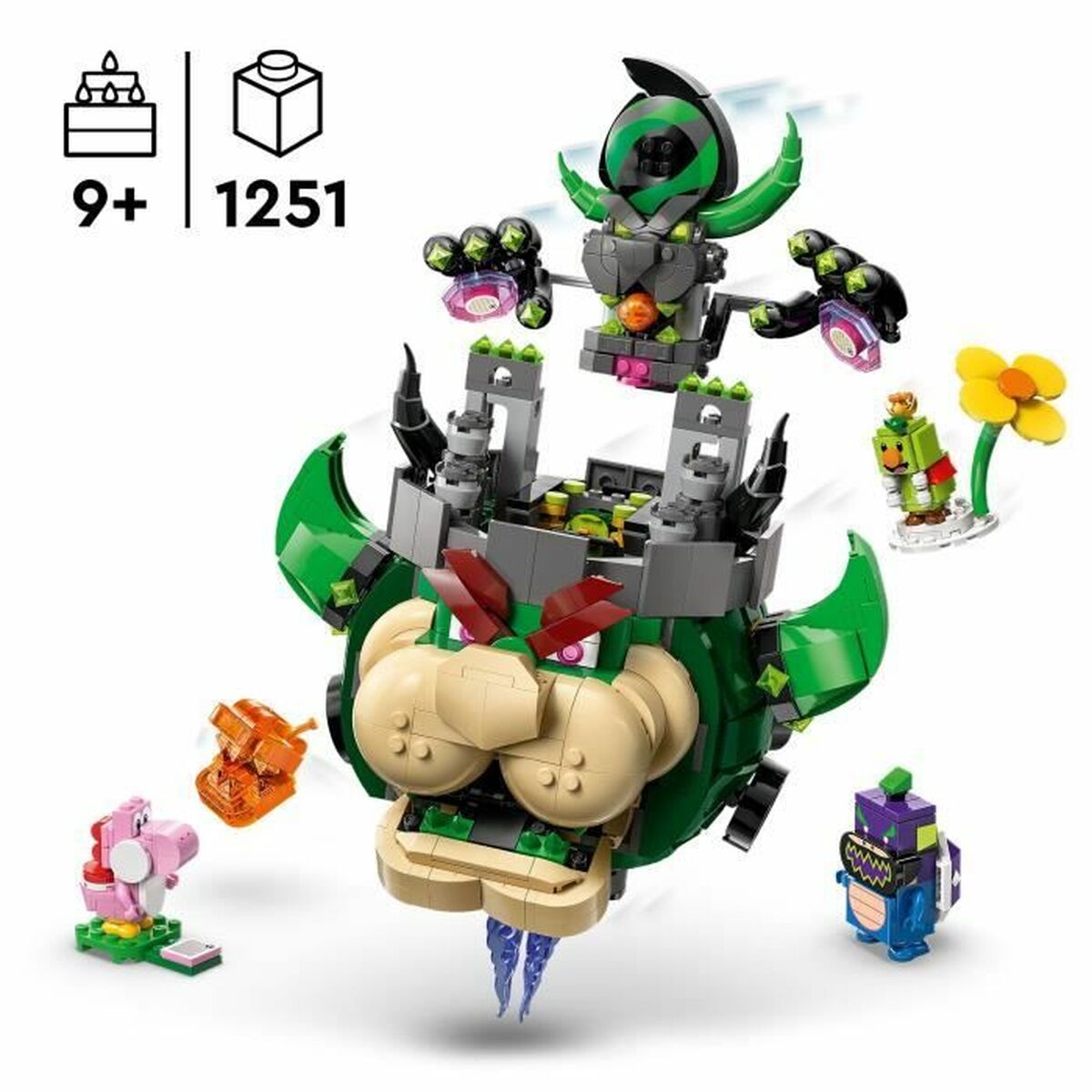Juego de Construcción Lego 72042 Prince Florian and Castle Bowser 1251 Piezas