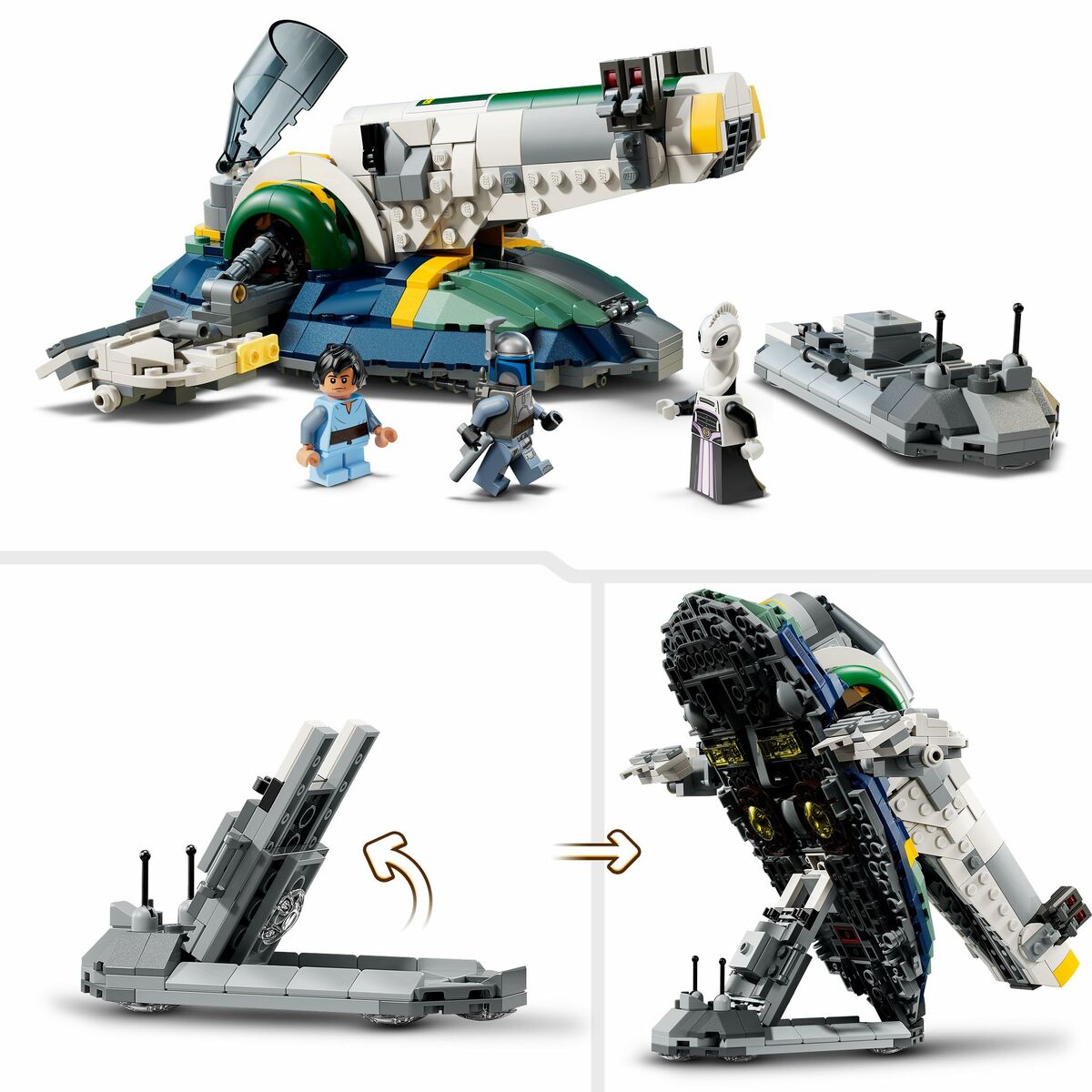 Juego de Construcción Lego 75433 Jango Fett's Starship 707 Piezas