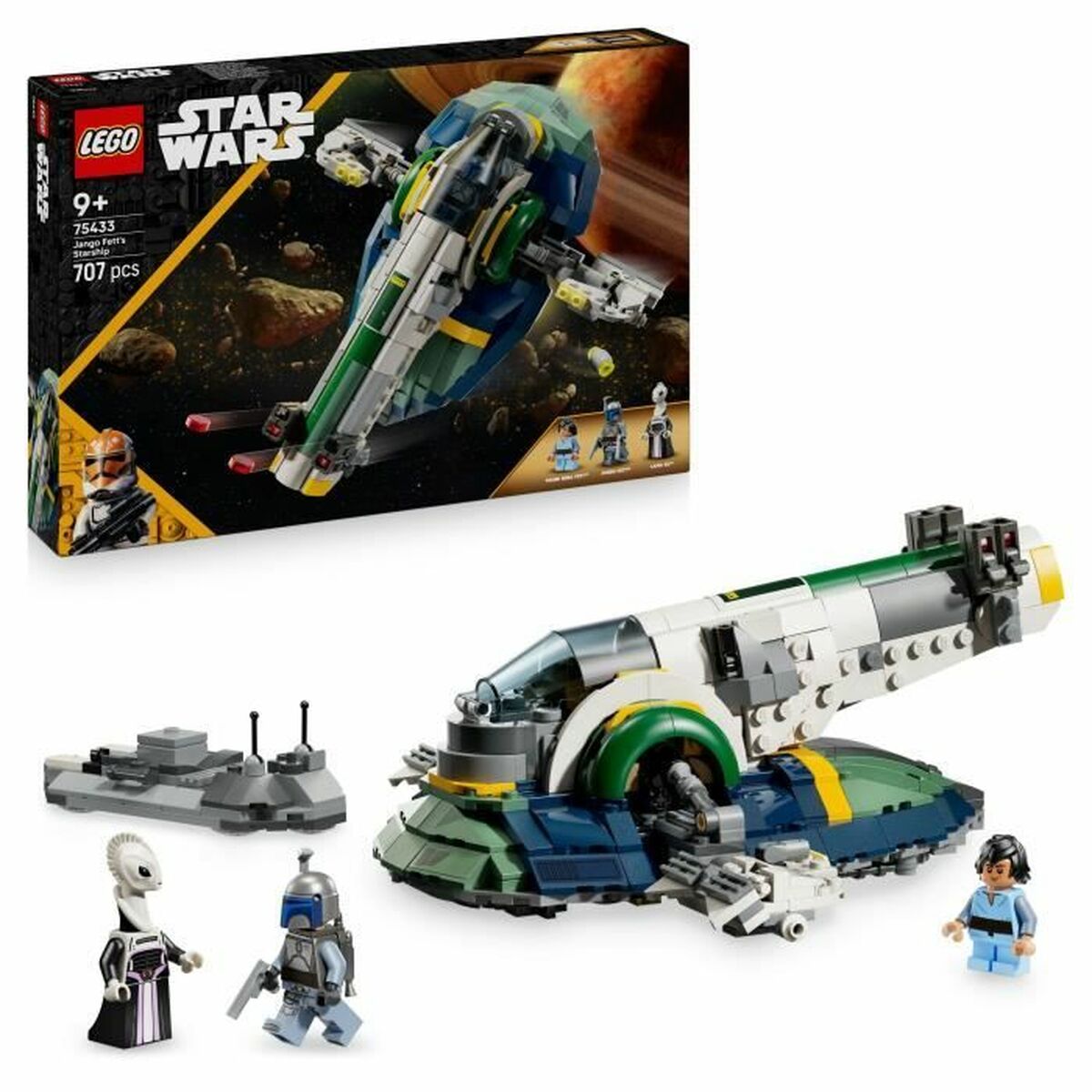 Juego de Construcción Lego 75433 Jango Fett's Starship 707 Piezas