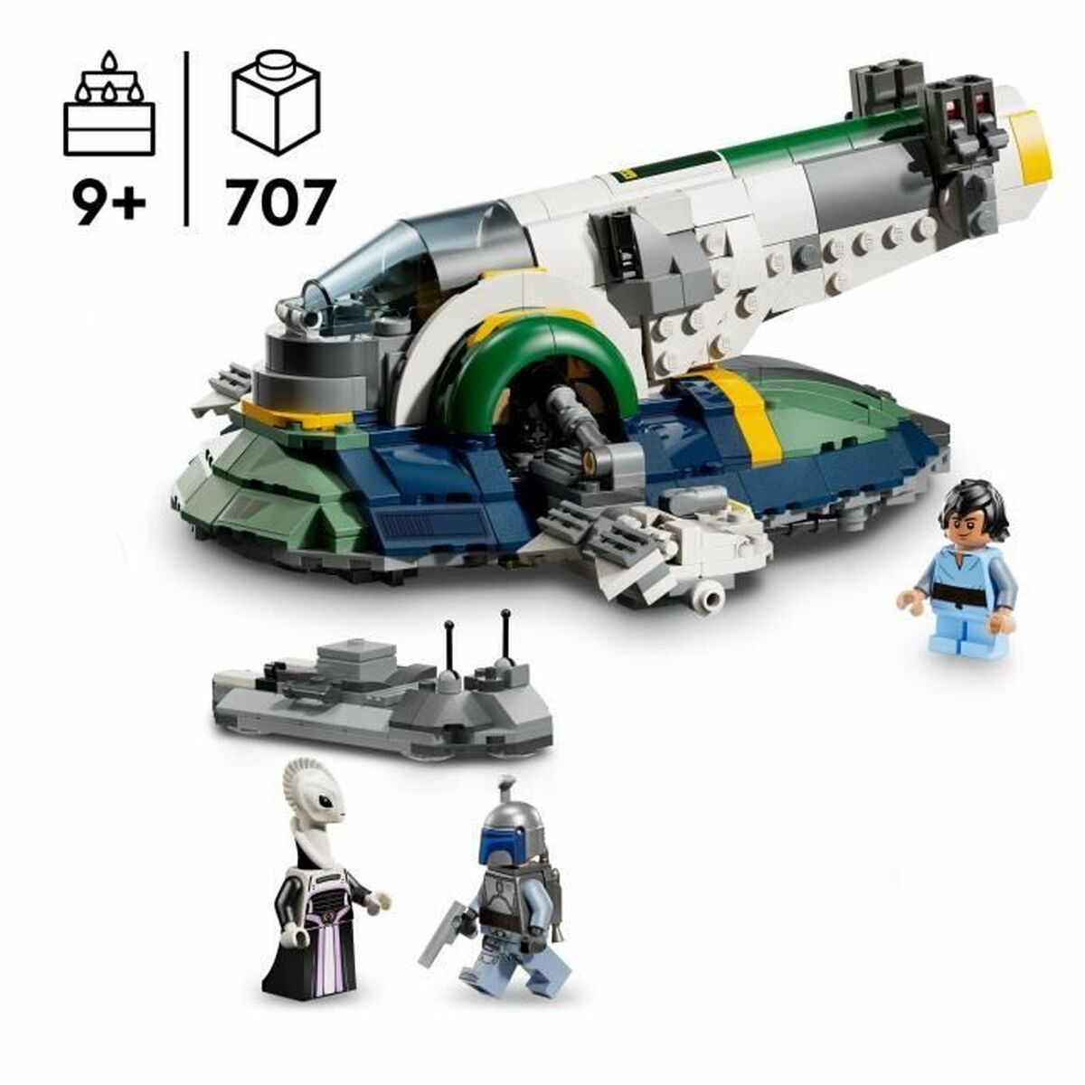 Juego de Construcción Lego 75433 Jango Fett's Starship 707 Piezas