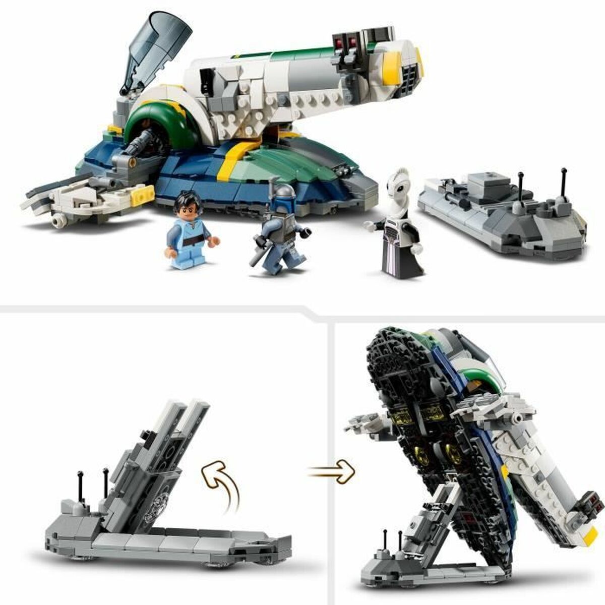 Juego de Construcción Lego 75433 Jango Fett's Starship 707 Piezas
