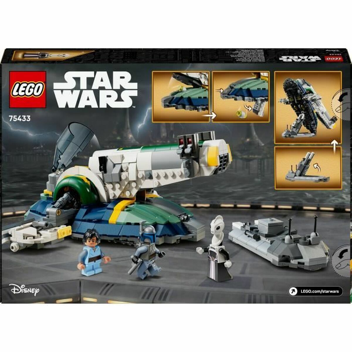 Juego de Construcción Lego 75433 Jango Fett's Starship 707 Piezas