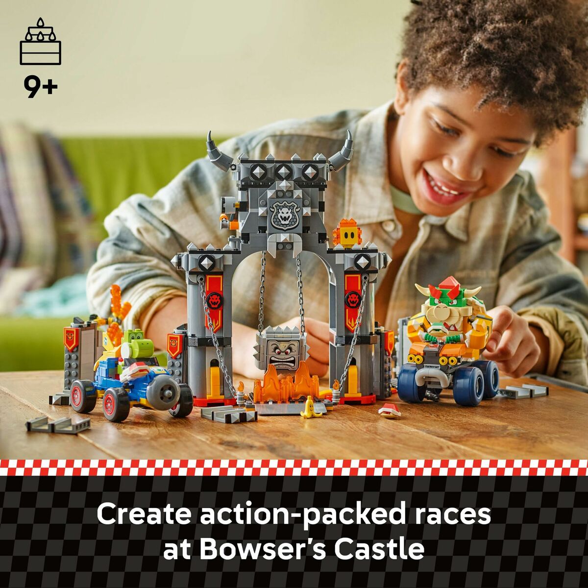 Juego de Construcción Lego 72039 Bowser's Castle 1068 Piezas