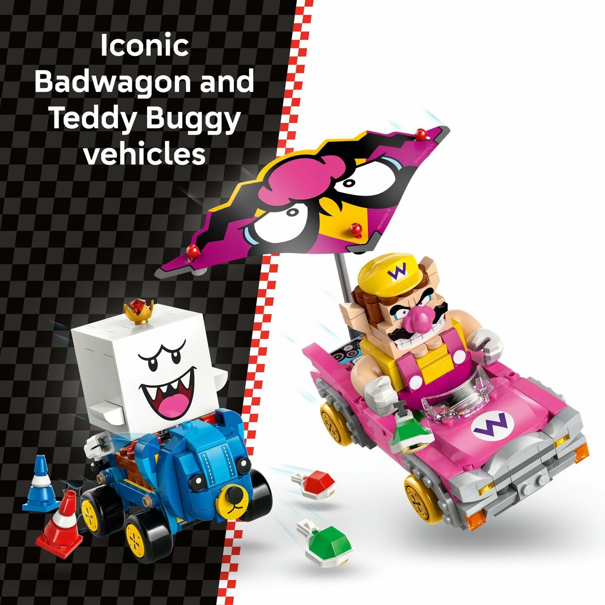 Juego de Construcción Lego 72038 Wario and King Boo 512 Piezas
